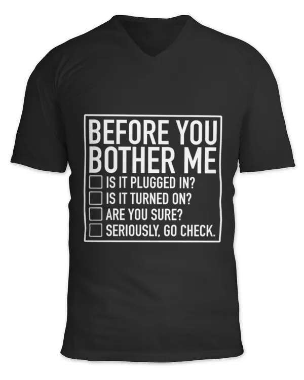 Unisex Jersey SS V-Neck T-Shirt