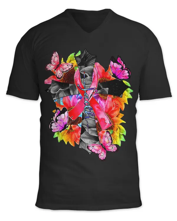 Unisex Jersey SS V-Neck T-Shirt