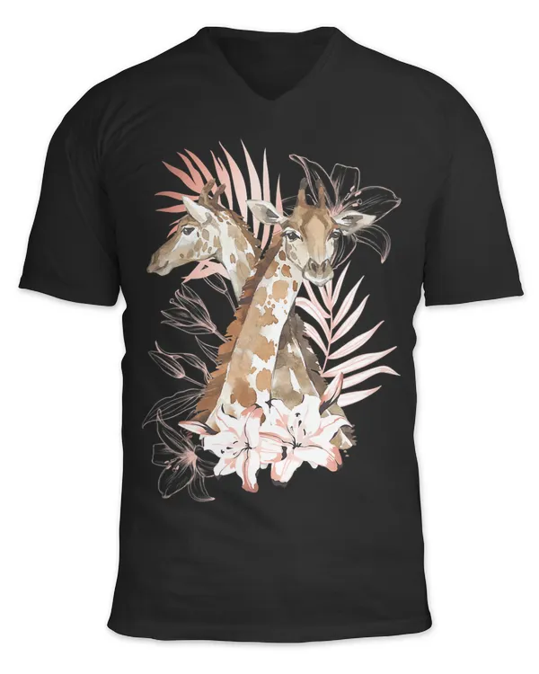Unisex Jersey SS V-Neck T-Shirt