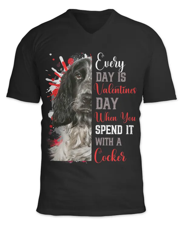 Unisex Jersey SS V-Neck T-Shirt