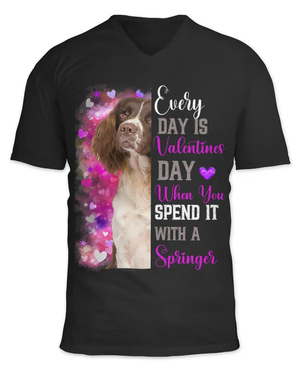 Unisex Jersey SS V-Neck T-Shirt
