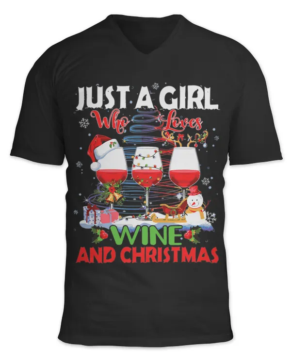 Unisex Jersey SS V-Neck T-Shirt