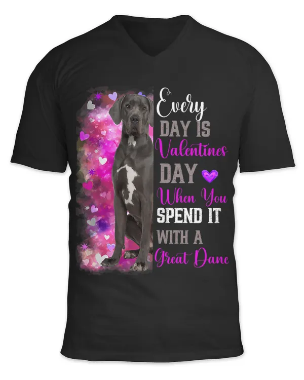 Womens Great Dane Mom Funny Valentines Day Dog Lovers Large Breed