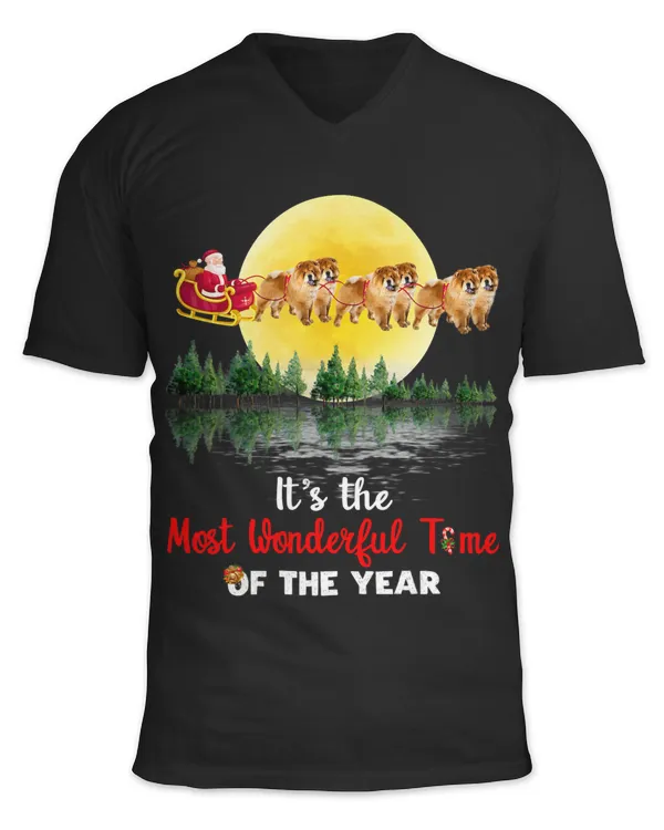 Chow Chow Dog Christmas The Most Wonderful Time Of Year 134
