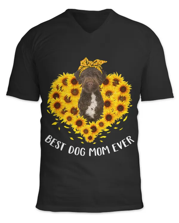 Lagotto Romagnolo Mom Sunflower Dog Mom Women