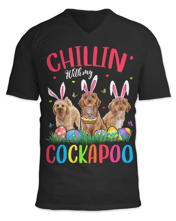 Chillin With My CoCkapoo Easter Eggs Happy Easter