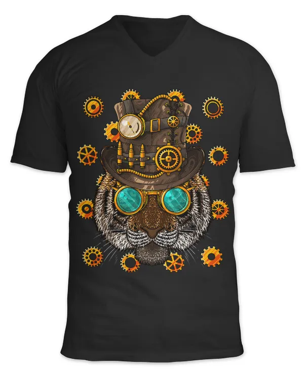 Steampunk Tiger Medieval Victorian Steam Powered Animal
