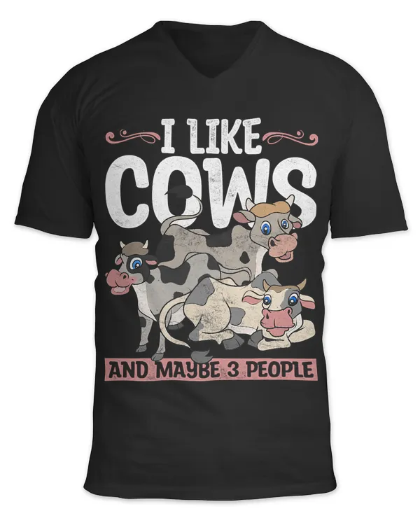 Funny Farmer Farm Animal Lover Farming I Like Cows