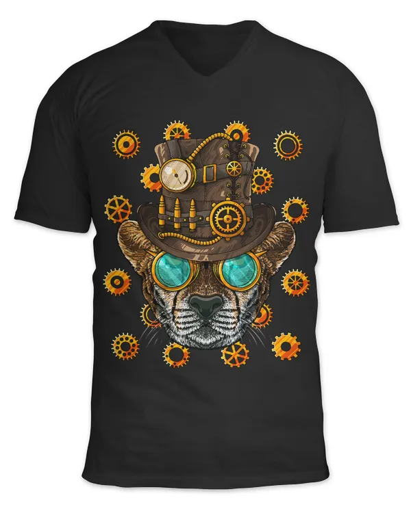 Steampunk Cheetah Medieval Victorian Steam Powered Animal