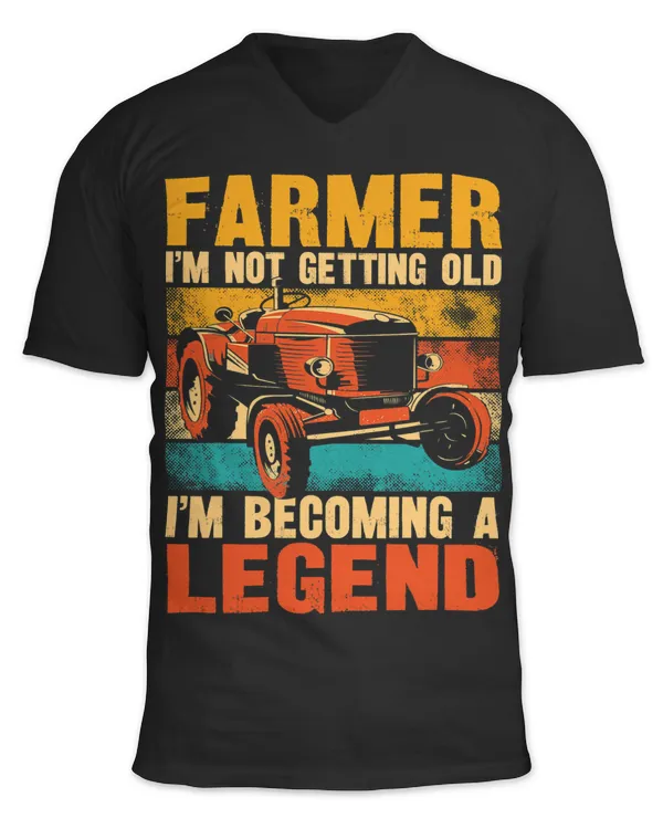 Farming Farmer Retired Vintage Tractor Retro Farmer Im Not