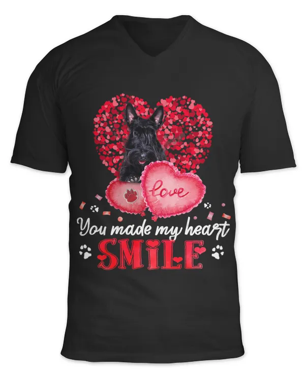You Make My Heart Smile Scottish Terrier With Heart