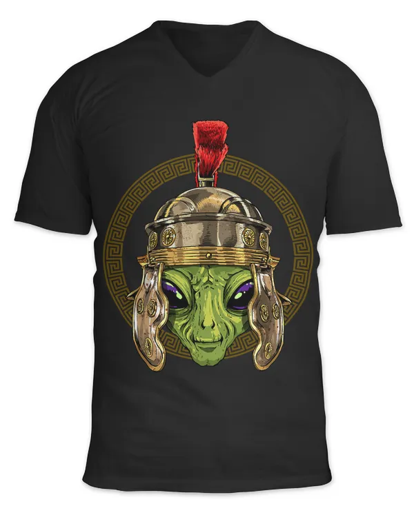 Alien in Roman Helmet Centurion Legionnaire Alien Lover 233