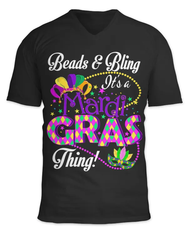 Unisex Jersey SS V-Neck T-Shirt