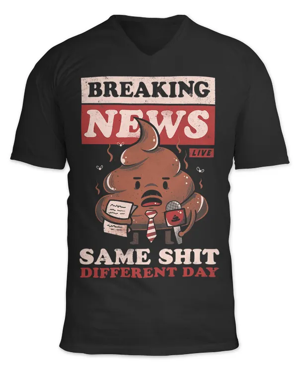 Unisex Jersey SS V-Neck T-Shirt