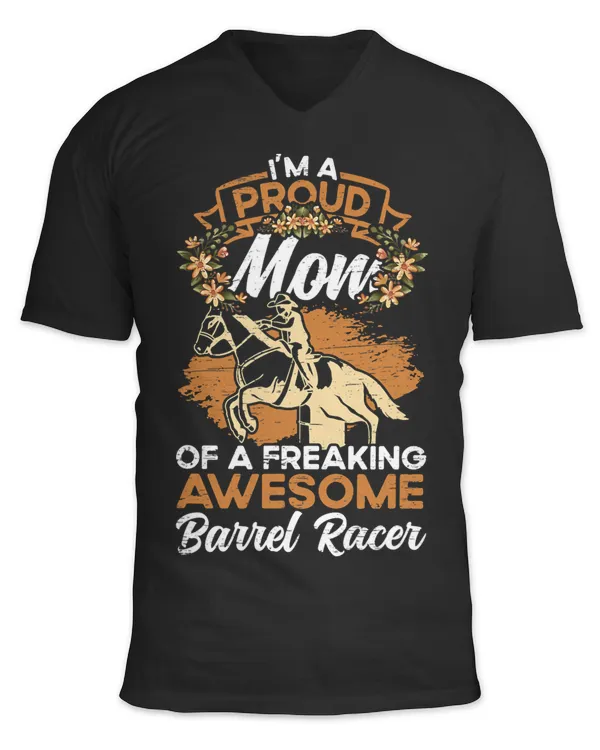 Barrel Racing Rodeo Equestrian Horse Barrel Racer Mom
