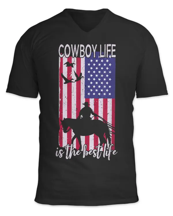 Unisex Jersey SS V-Neck T-Shirt