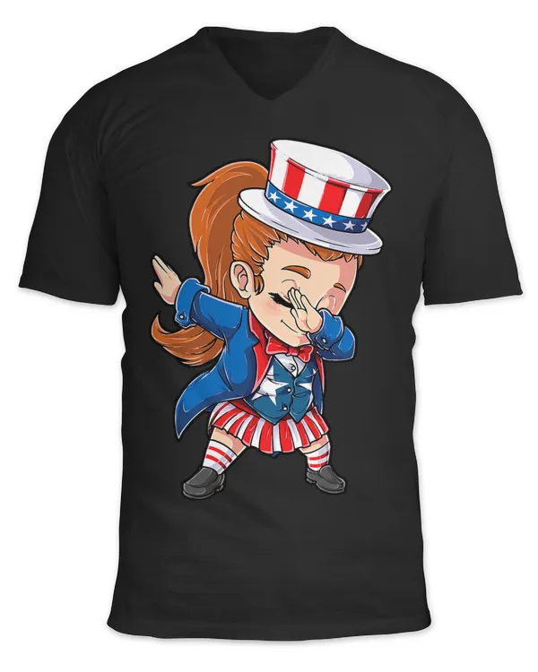 Unisex Jersey SS V-Neck T-Shirt
