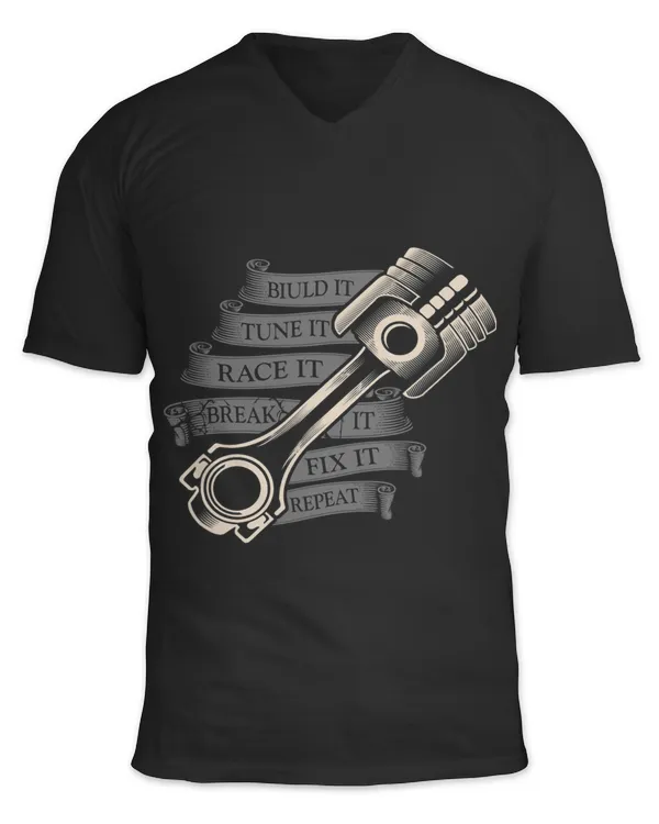 Unisex Jersey SS V-Neck T-Shirt