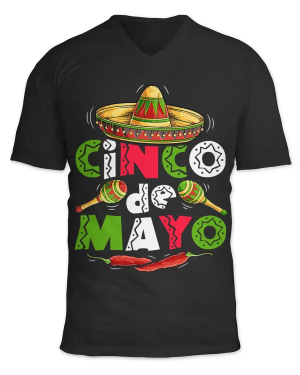 Unisex Jersey SS V-Neck T-Shirt