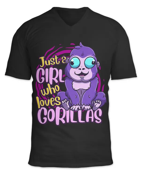 Unisex Jersey SS V-Neck T-Shirt