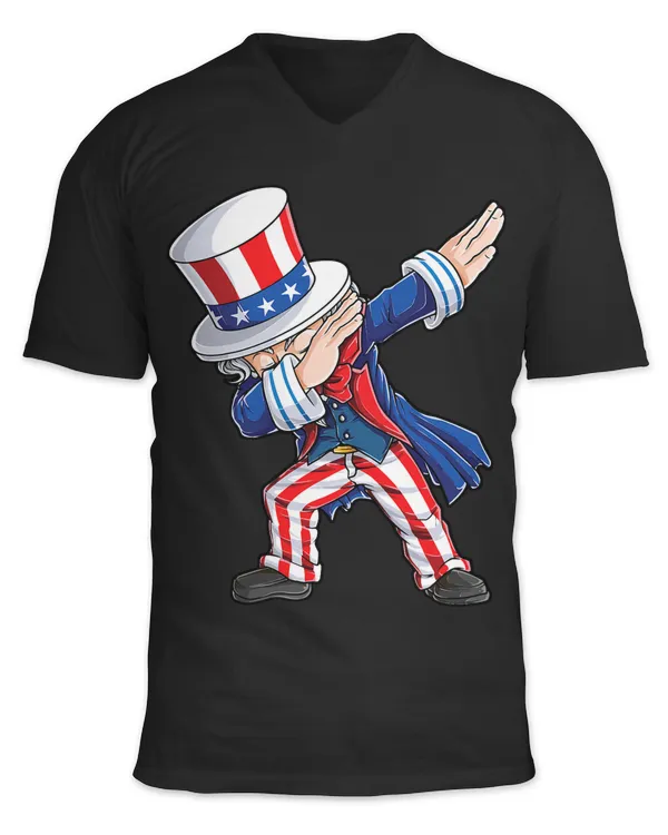 Unisex Jersey SS V-Neck T-Shirt