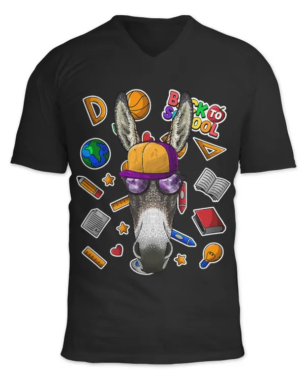 Unisex Jersey SS V-Neck T-Shirt
