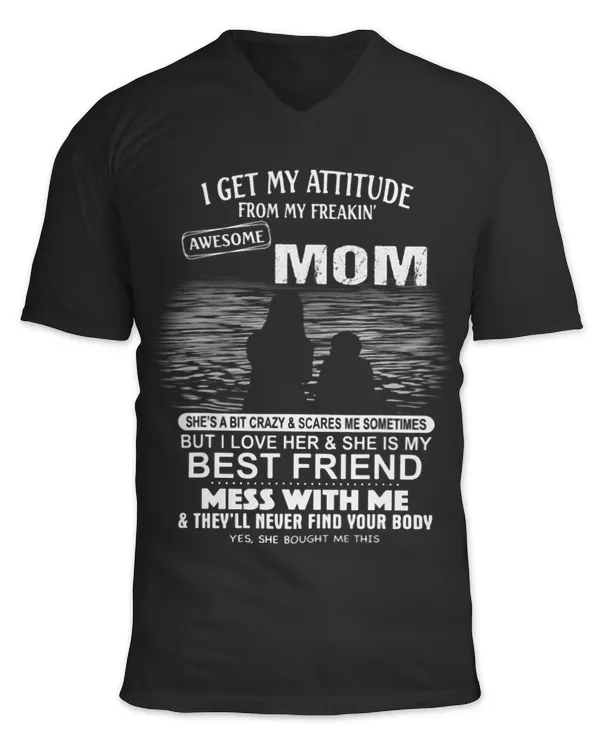 Unisex Jersey SS V-Neck T-Shirt