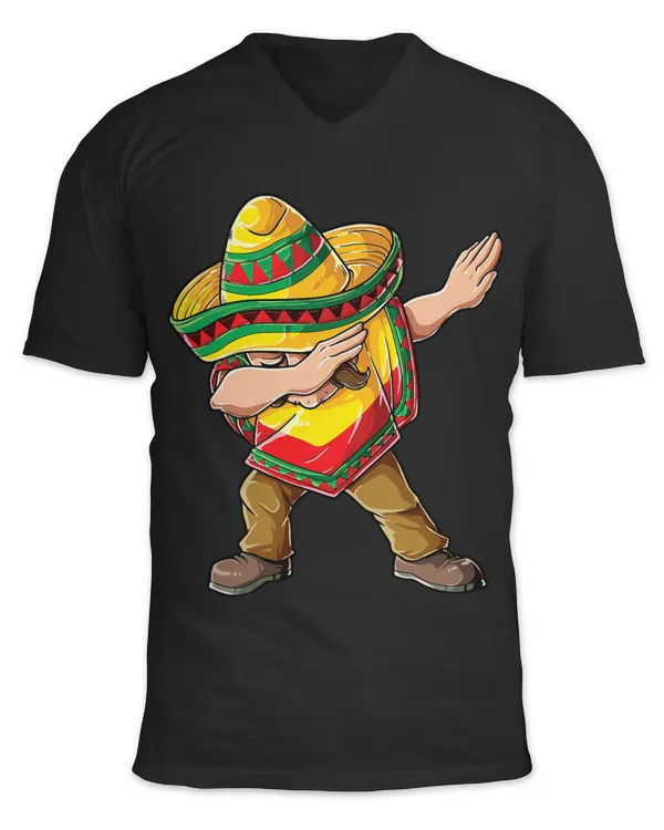 Unisex Jersey SS V-Neck T-Shirt