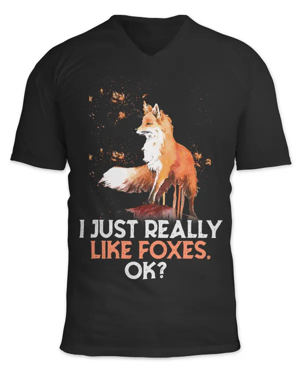 Unisex Jersey SS V-Neck T-Shirt