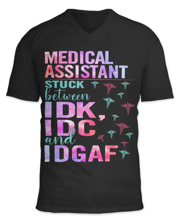 Unisex Jersey SS V-Neck T-Shirt