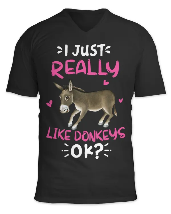 Unisex Jersey SS V-Neck T-Shirt