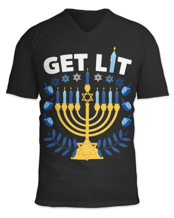 Unisex Jersey SS V-Neck T-Shirt
