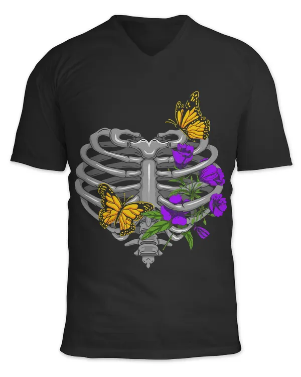 Unisex Jersey SS V-Neck T-Shirt