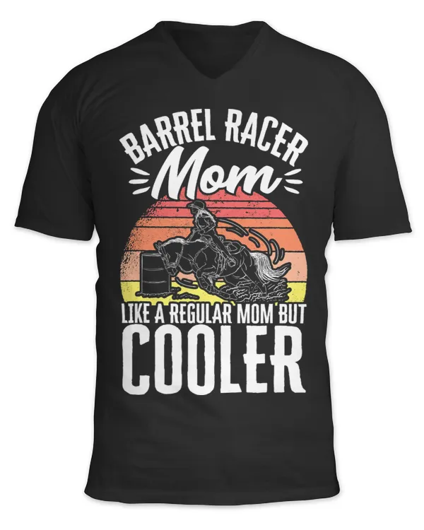 Barrel Racer Mom Mother Cowgirl Barrel Racing Vintage