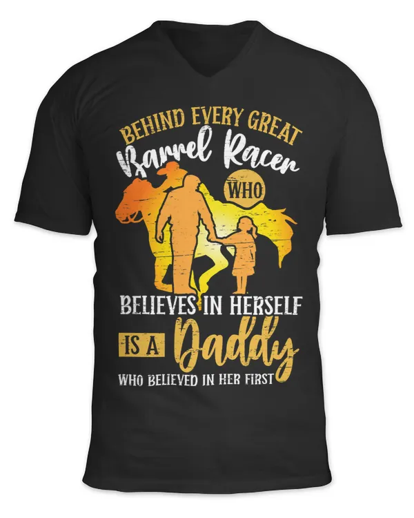 Barrel Racing Dad Rodeo Equestrian Horse Barrel Racer