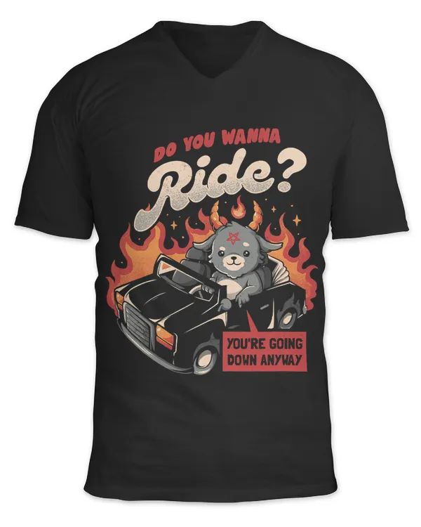 Unisex Jersey SS V-Neck T-Shirt