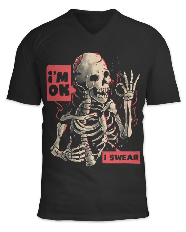 Unisex Jersey SS V-Neck T-Shirt
