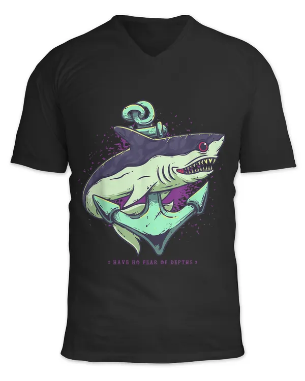 Unisex Jersey SS V-Neck T-Shirt