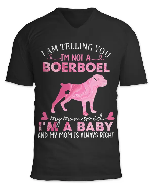 Boerboel Mom Baby Funny Cute Dog Owner Pet Lover Christmas