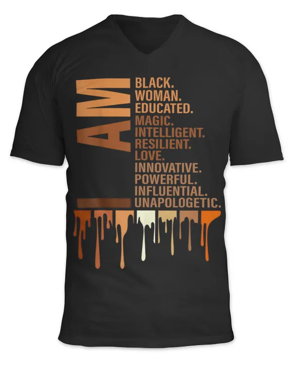 Unisex Jersey SS V-Neck T-Shirt