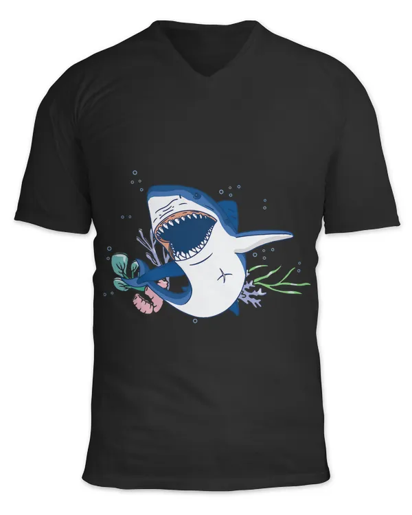 Unisex Jersey SS V-Neck T-Shirt
