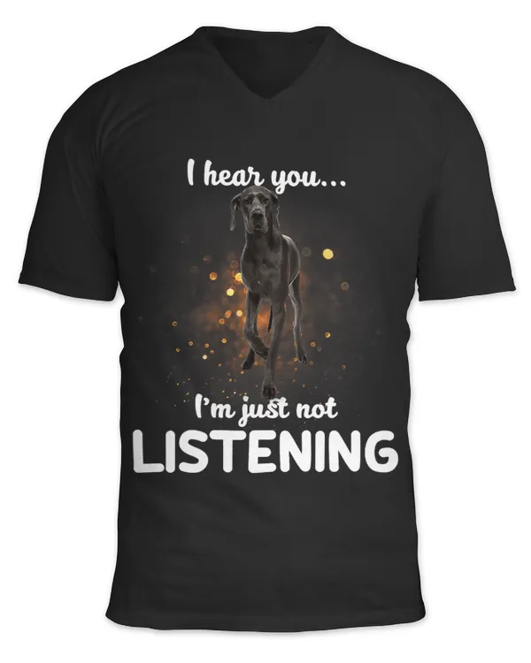 Great Dane Dog I Hear You Not Listening
