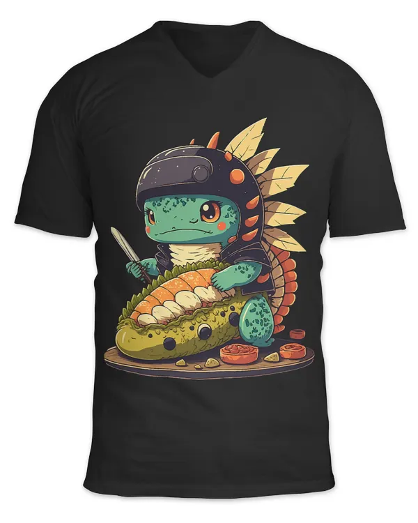 Great Sushi Dragon Japanese Food Kawaii Dragon Anime Sushi