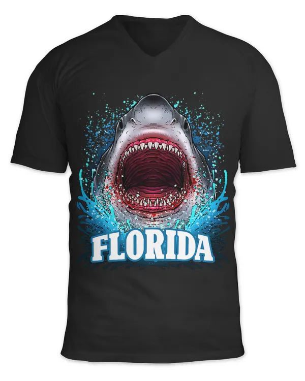 Unisex Jersey SS V-Neck T-Shirt