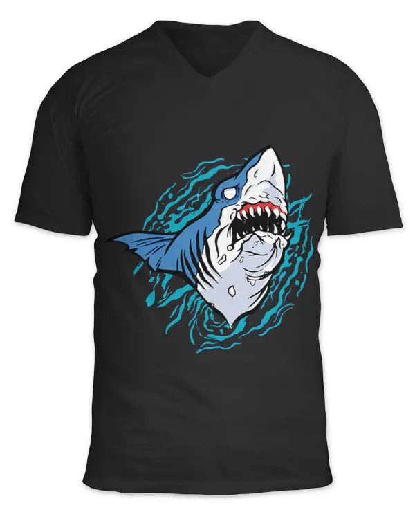 Unisex Jersey SS V-Neck T-Shirt
