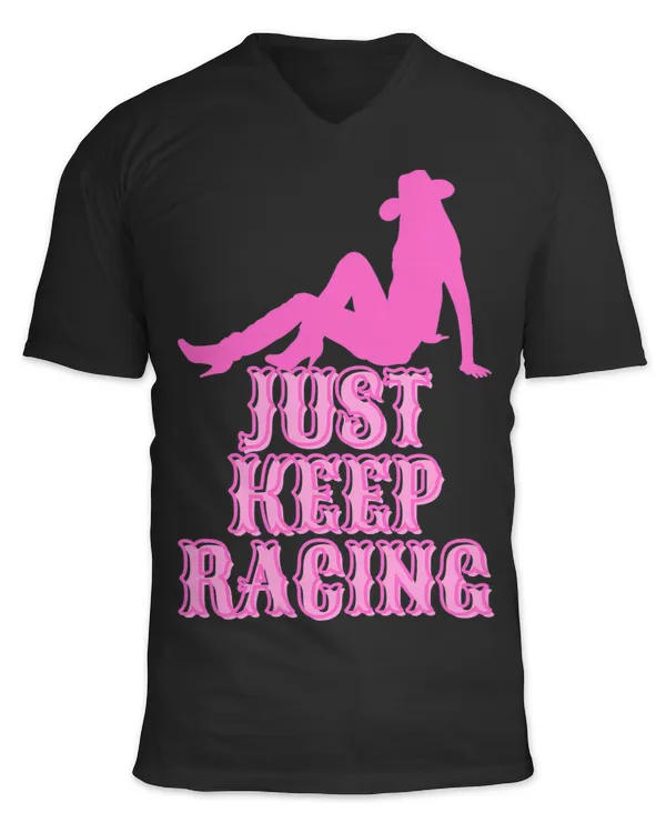 Unisex Jersey SS V-Neck T-Shirt