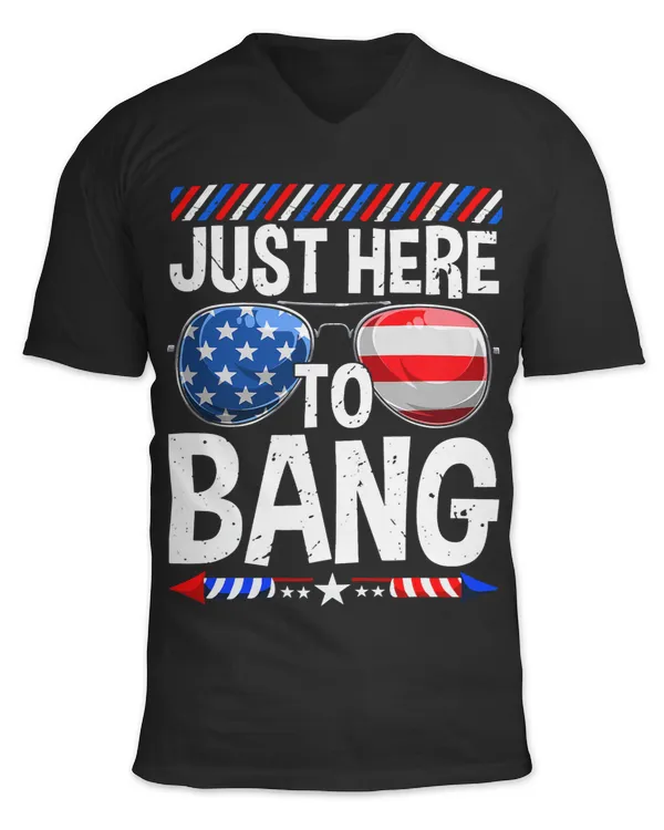 Unisex Jersey SS V-Neck T-Shirt