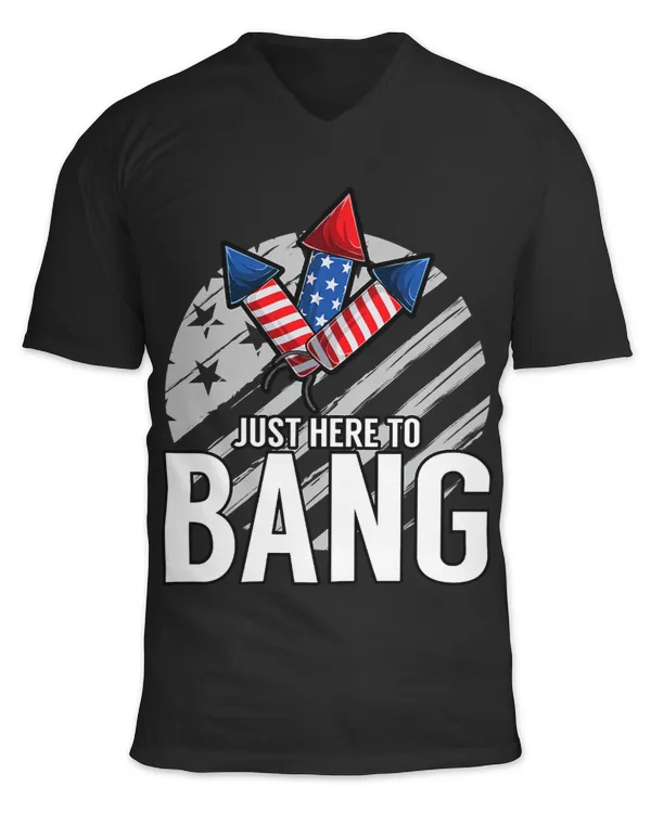 Unisex Jersey SS V-Neck T-Shirt