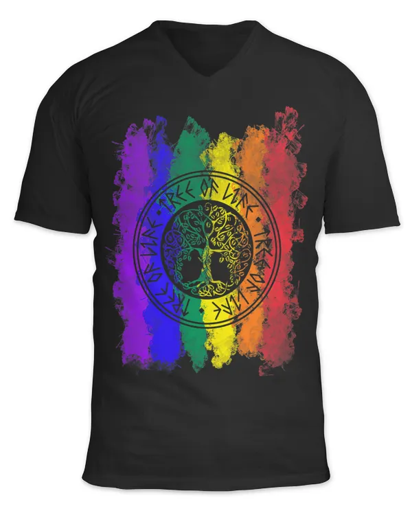 Unisex Jersey SS V-Neck T-Shirt