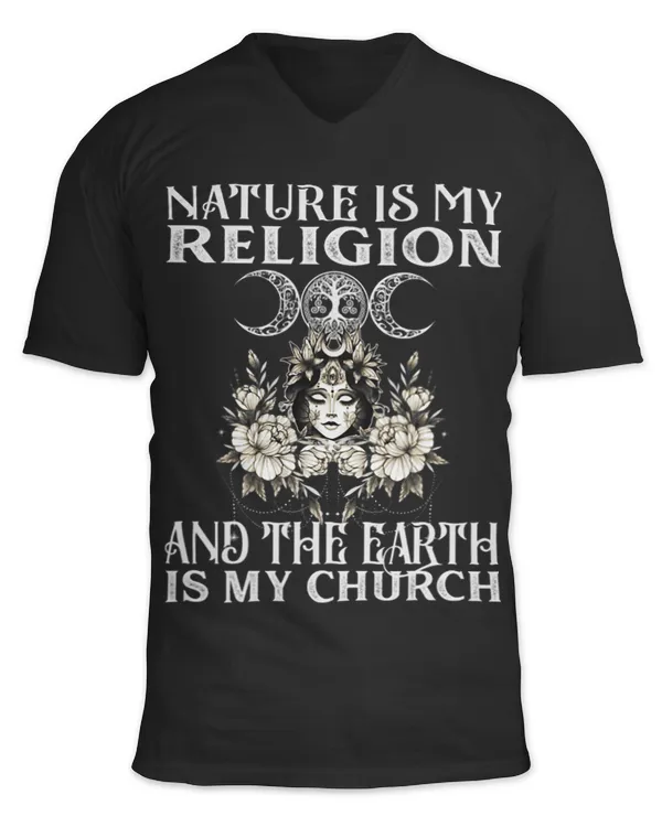 Unisex Jersey SS V-Neck T-Shirt